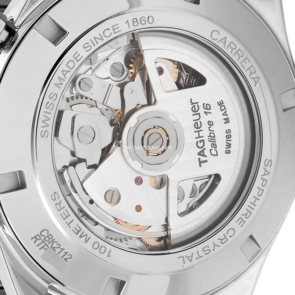 IMG_9081 TAG Heuer Carrera Calibre 16 Mens watch Unisex Automatic Steel CBK2112.BA0715 Replica 7