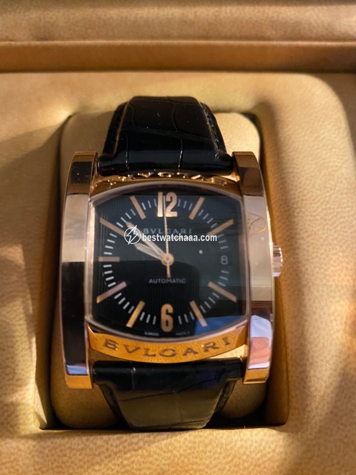 IMG_9081 Bulgari Mens watch Unisex Automatic Rose gold DO126 195 199 Replica 7