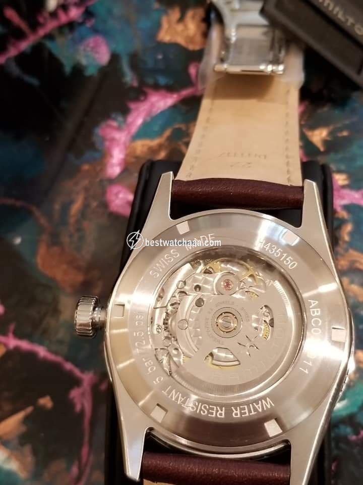 IMG_9081 Hamilton Broadway Mens watch Unisex Automatic Steel H43515875 Replica 7