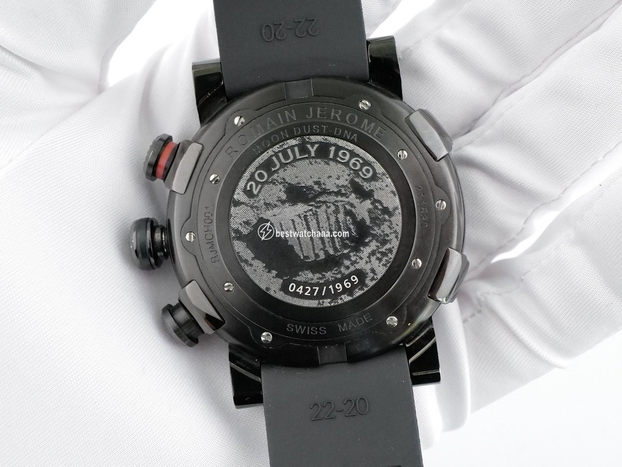 IMG_9081 Romain Jerome Moon-DNA Mens watch Unisex Automatic Steel RJ.M.CH.001.01 Replica 7