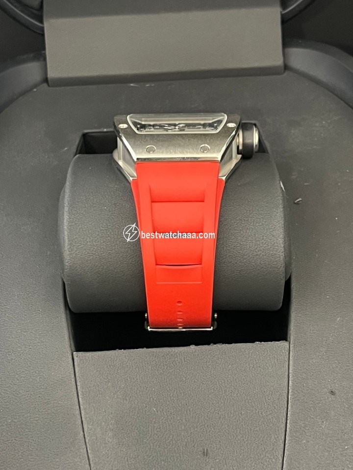 IMG_9081 Richard Mille RM 010 Mens watch Unisex Automatic White gold RM010 Replica 7