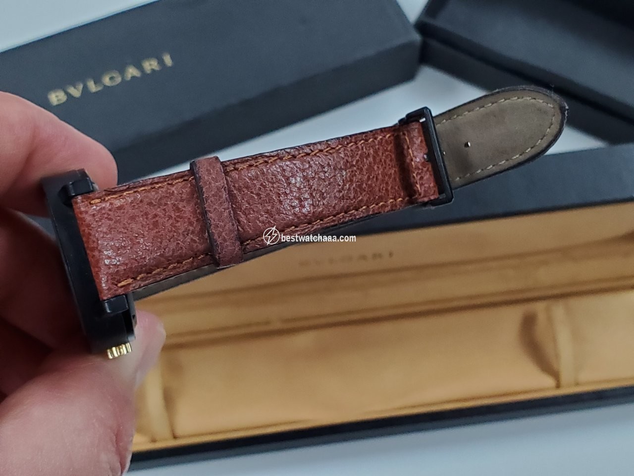 IMG_9081 Bulgari Bulgari Mens watch Unisex Automatic Carbon BB33VLD Replica 7
