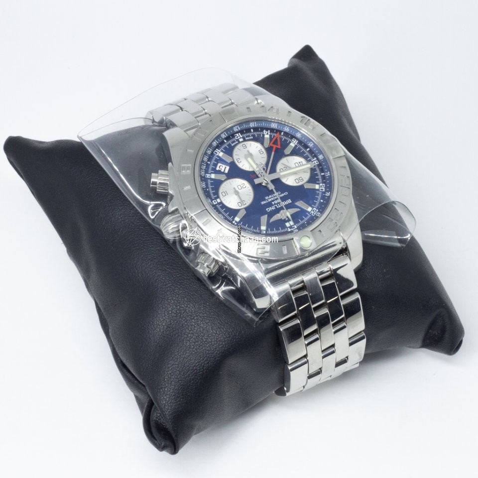 IMG_9081 Breitling Chronomat 44 GMT Mens watch Unisex Automatic Steel AB042011 BB56 375A Replica 7