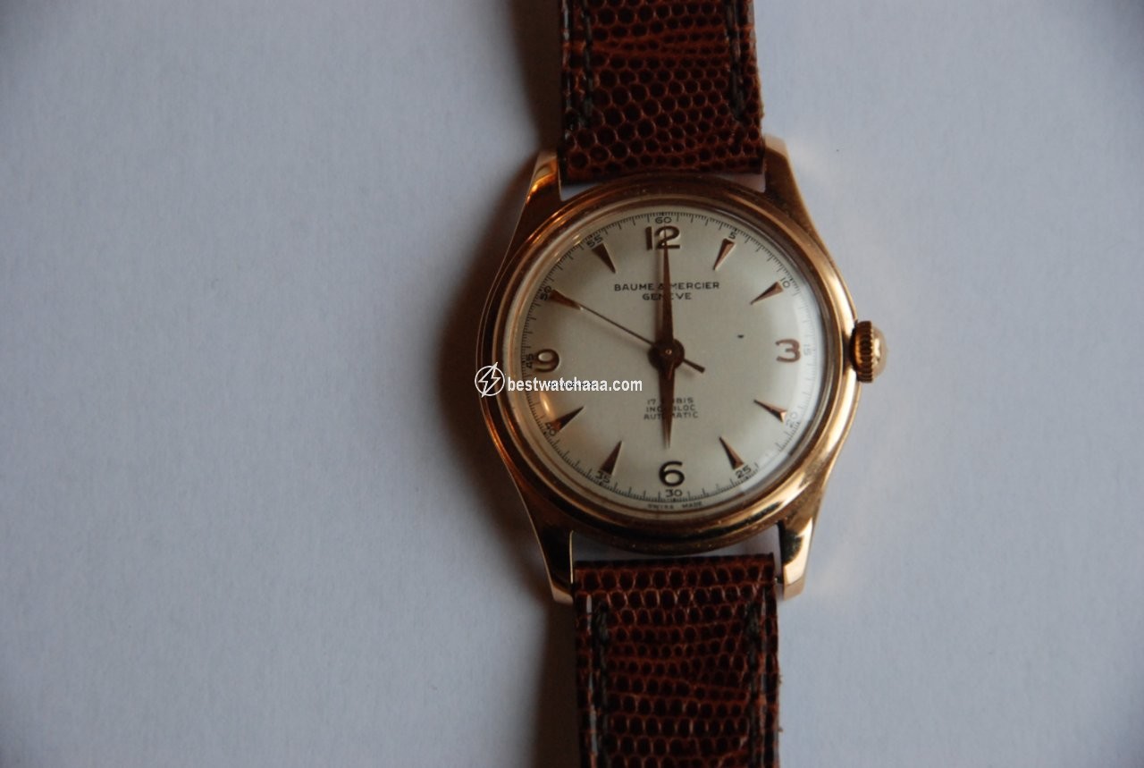 IMG_9081 Baume & Mercier Mens watch Unisex Automatic Rose gold 3109 Replica 7