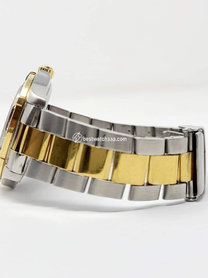 IMG_9081 TAG Heuer Aquaracer 300M Mens watch Unisex Quartz Gold Steel WAF1120 Replica 7