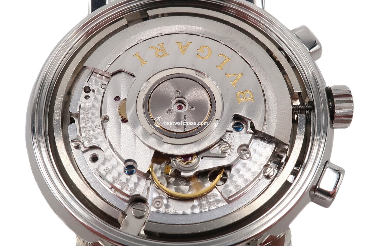 IMG_9081 Bulgari Bulgari Mens watch Unisex Automatic Steel BB38SLCH Replica 7