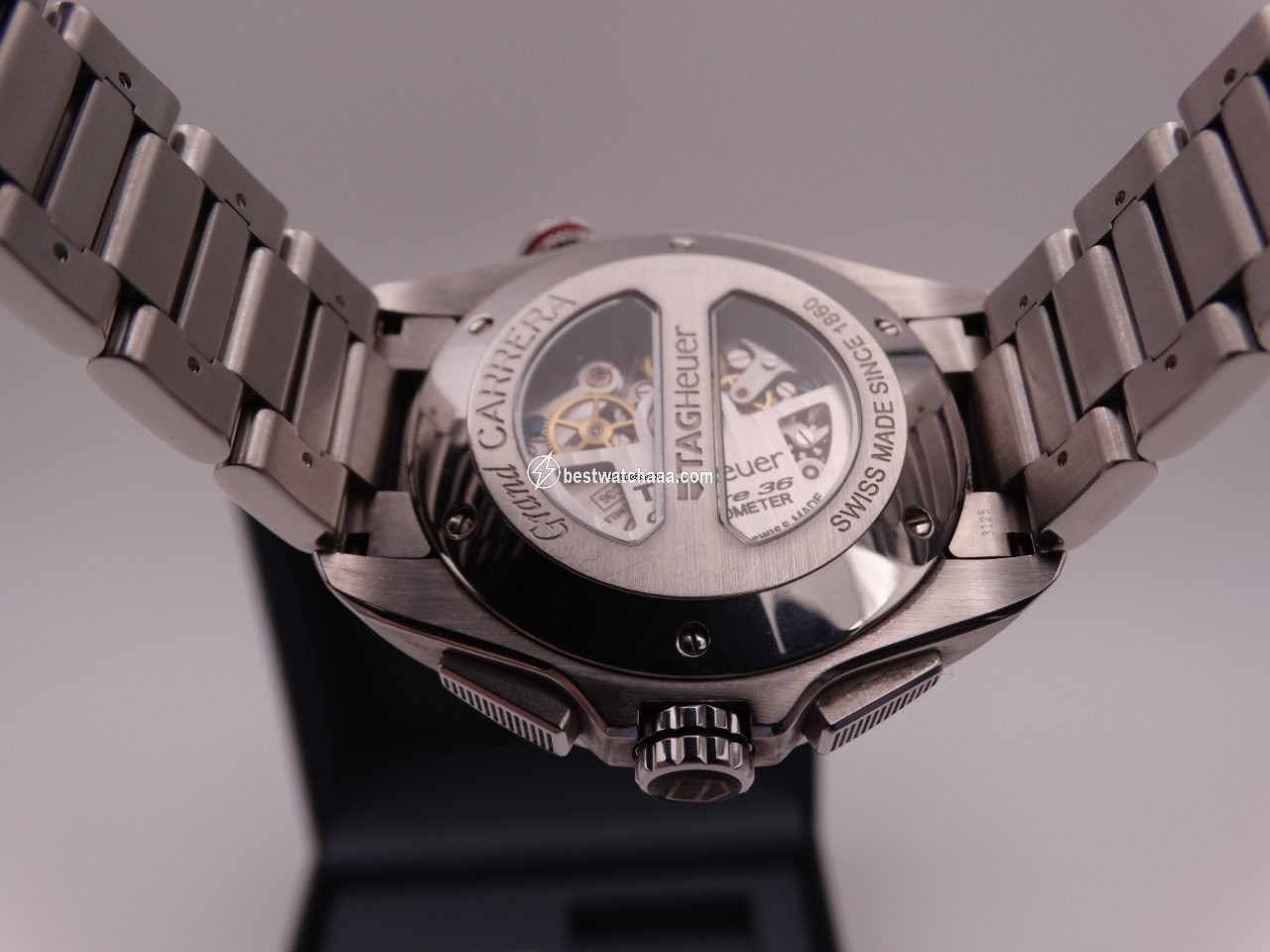 IMG_9081 TAG Heuer Grand Carrera Mens watch Unisex Automatic Steel CAV5115.BA0902 Replica 7