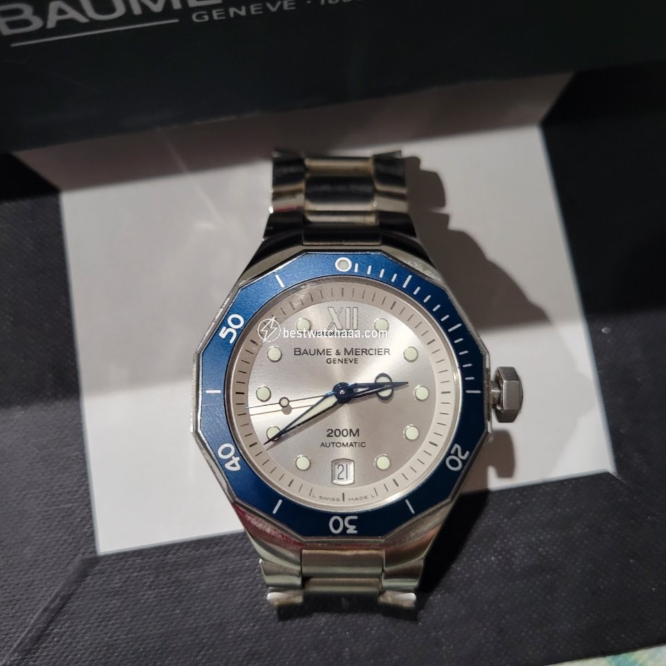 IMG_9081 Baume & Mercier Riviera Mens watch Unisex Automatic Steel MOA08779 Replica 7