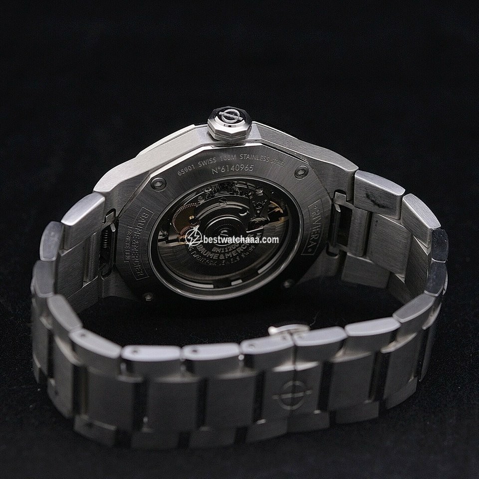 IMG_9081 Baume & Mercier Riviera Mens watch Unisex Automatic Steel MOA10622 Replica 7