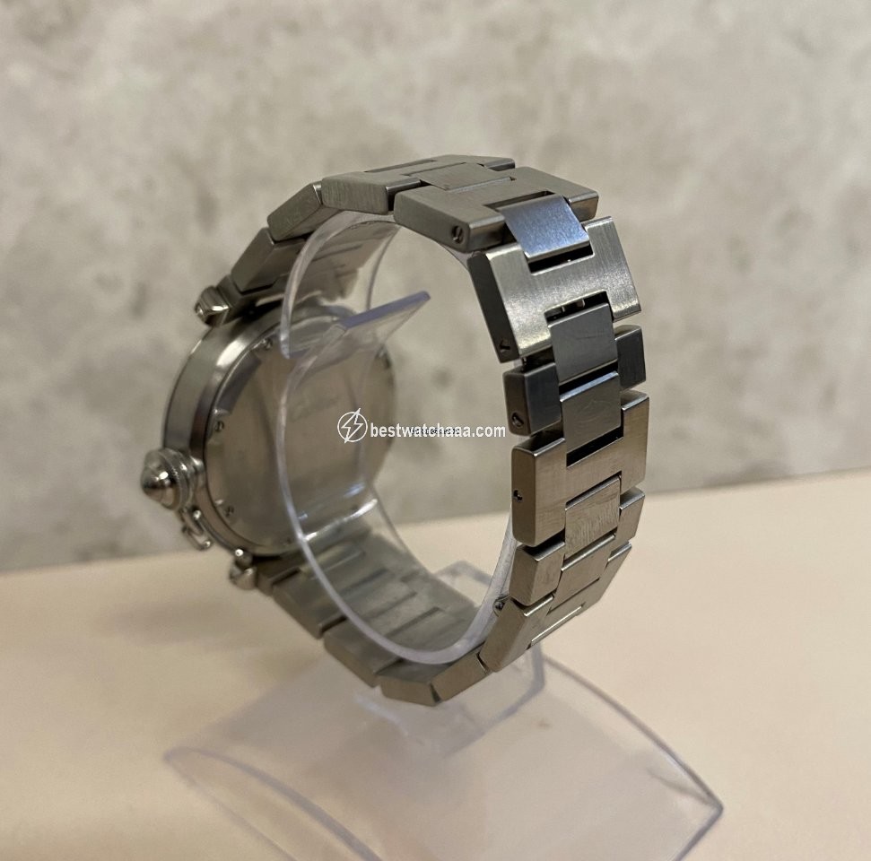 IMG_9081 Cartier Pasha Mens watch Unisex Automatic Steel 2550 Replica 7