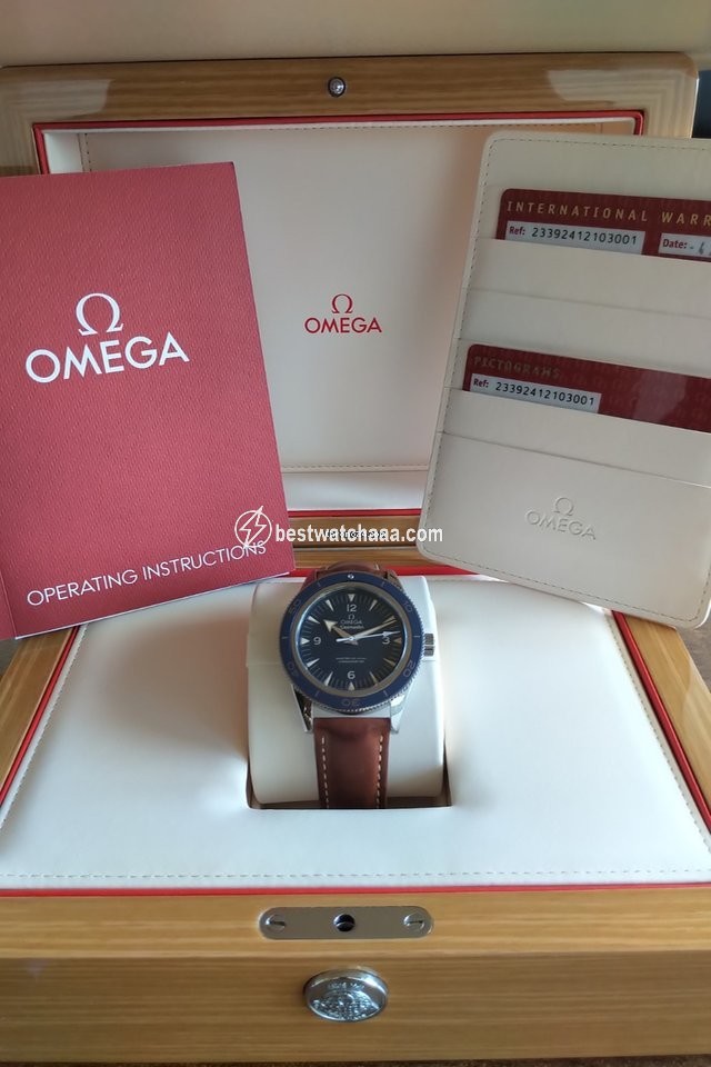 IMG_9081 Omega Seamaster 300 Mens watch Unisex Automatic Titanium 233.92.41.21.03.001 Replica 7