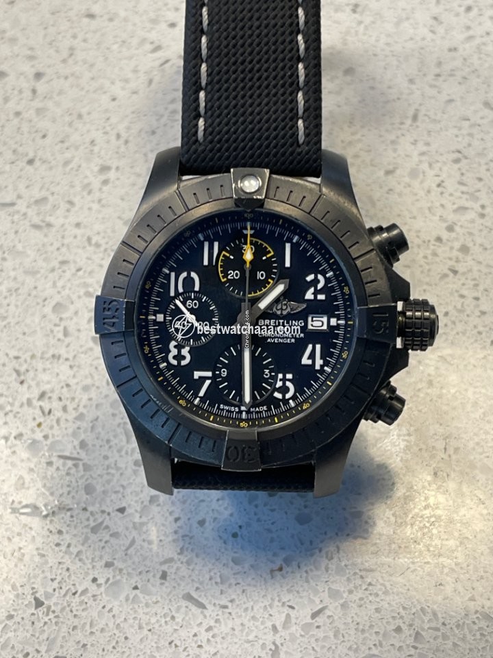 IMG_9081 Breitling Avenger Mens watch Unisex Automatic Titanium V13317101B1X2 Replica 7
