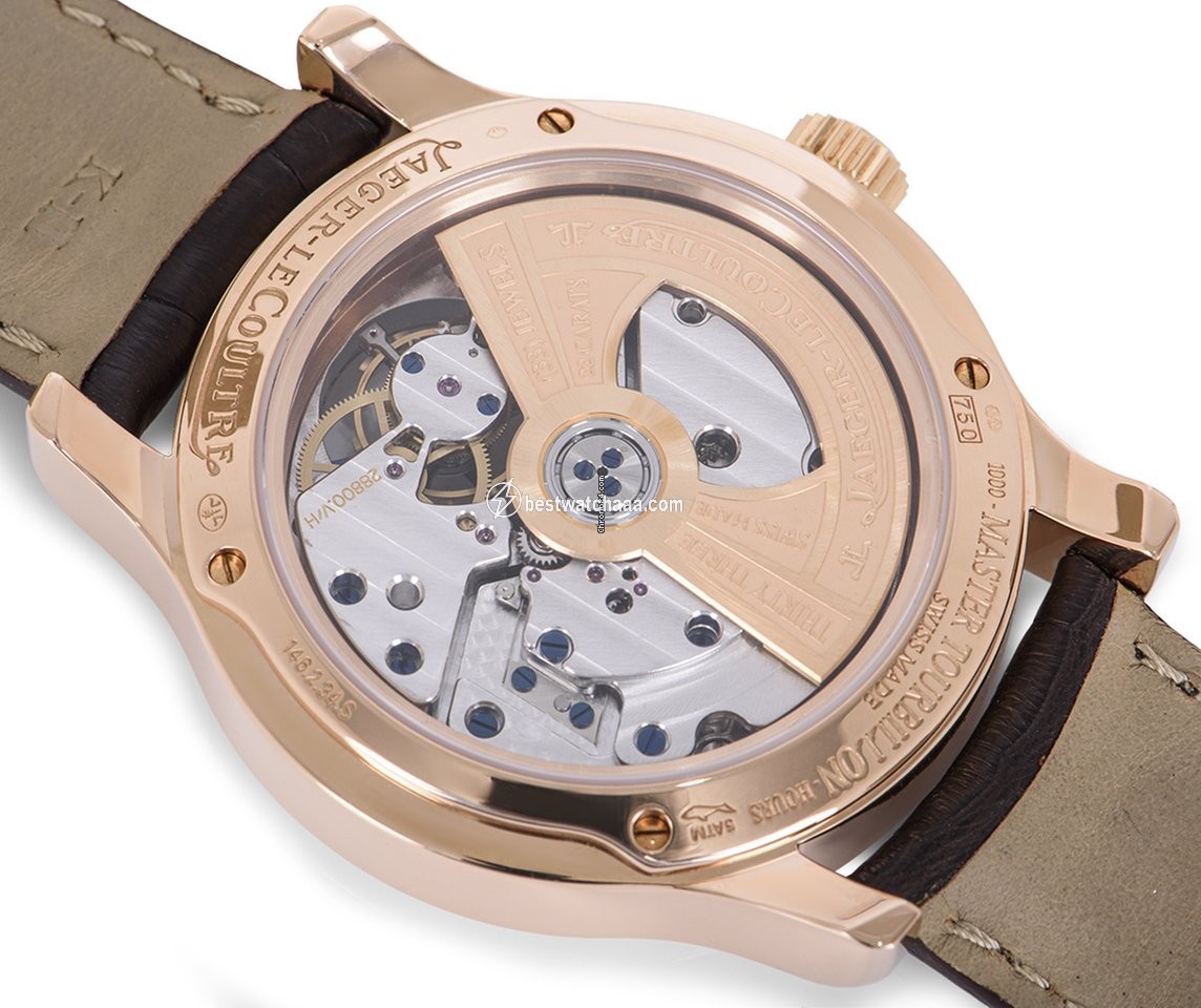 IMG_9081 Jaeger-LeCoultre Master Tourbillon Mens watch Unisex Automatic Rose gold Q1652420 Replica 7