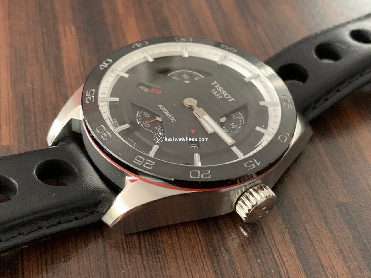 IMG_9081 Tissot PRS 516 Mens watch Unisex Automatic Steel T100.428.16.051.00 Replica 7