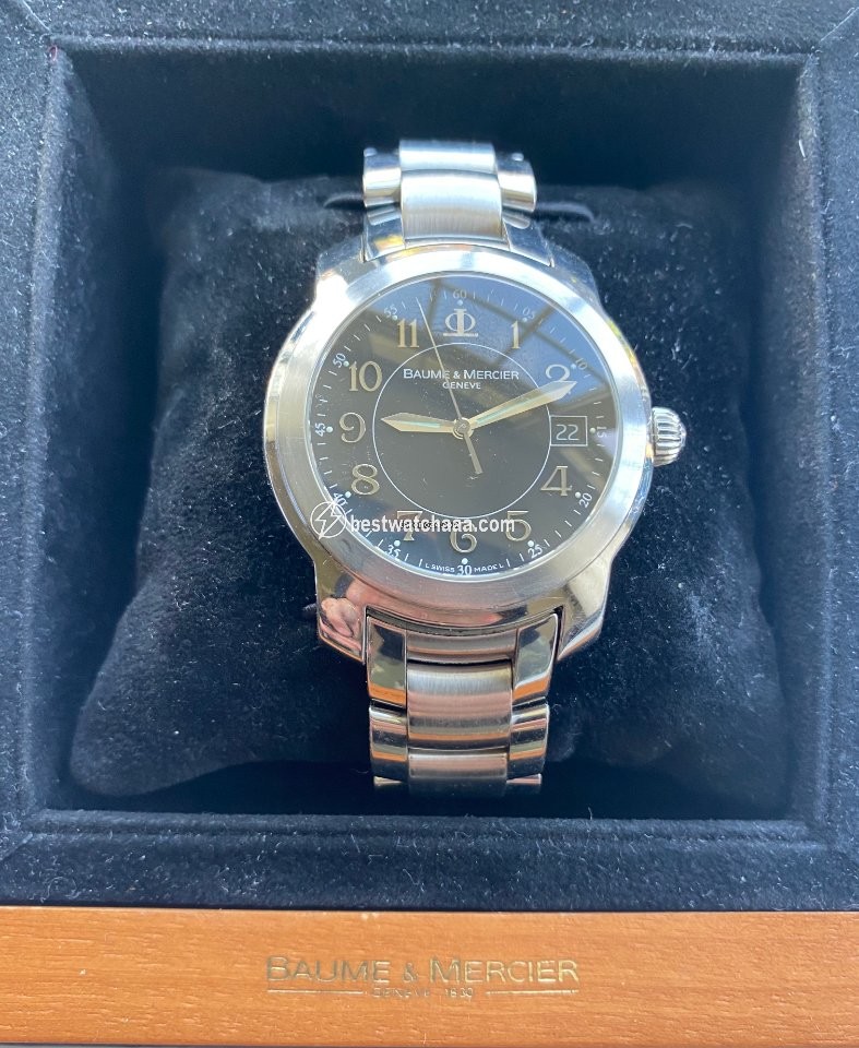 IMG_9081 Baume & Mercier Capeland Mens watch Unisex Quartz Steel 65531 Replica 7