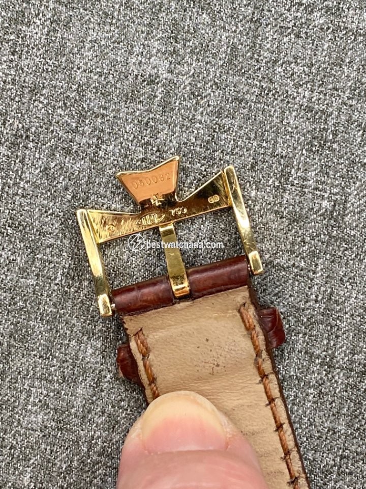 IMG_9081 Vacheron Constantin Overseas Mens watch Unisex Automatic Yellow gold 42050 423J Replica 7
