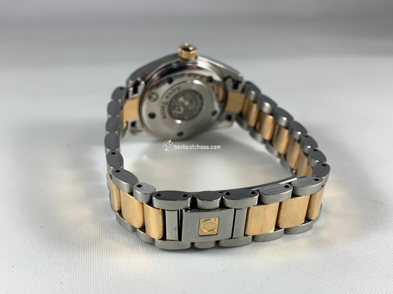 IMG_9081 Omega Seamaster Aqua Terra Womens watch Automatic Gold Steel 2373.70.00 Replica 7