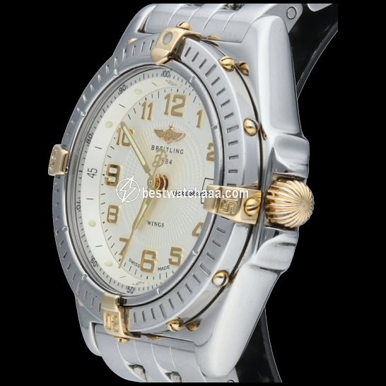 IMG_9081 Breitling Womens watch Quartz Gold Steel B67350 Replica 7