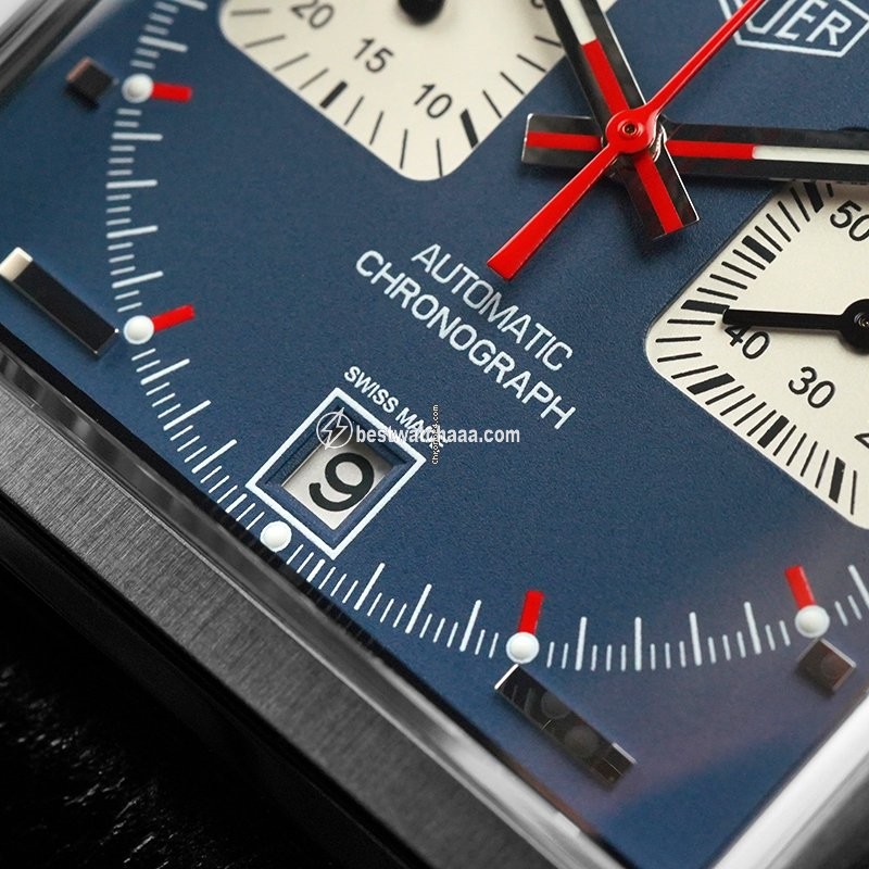 IMG_9081 TAG Heuer Monaco Calibre 11 Mens watch Unisex Steel CAW211P.FC6356 Replica 7