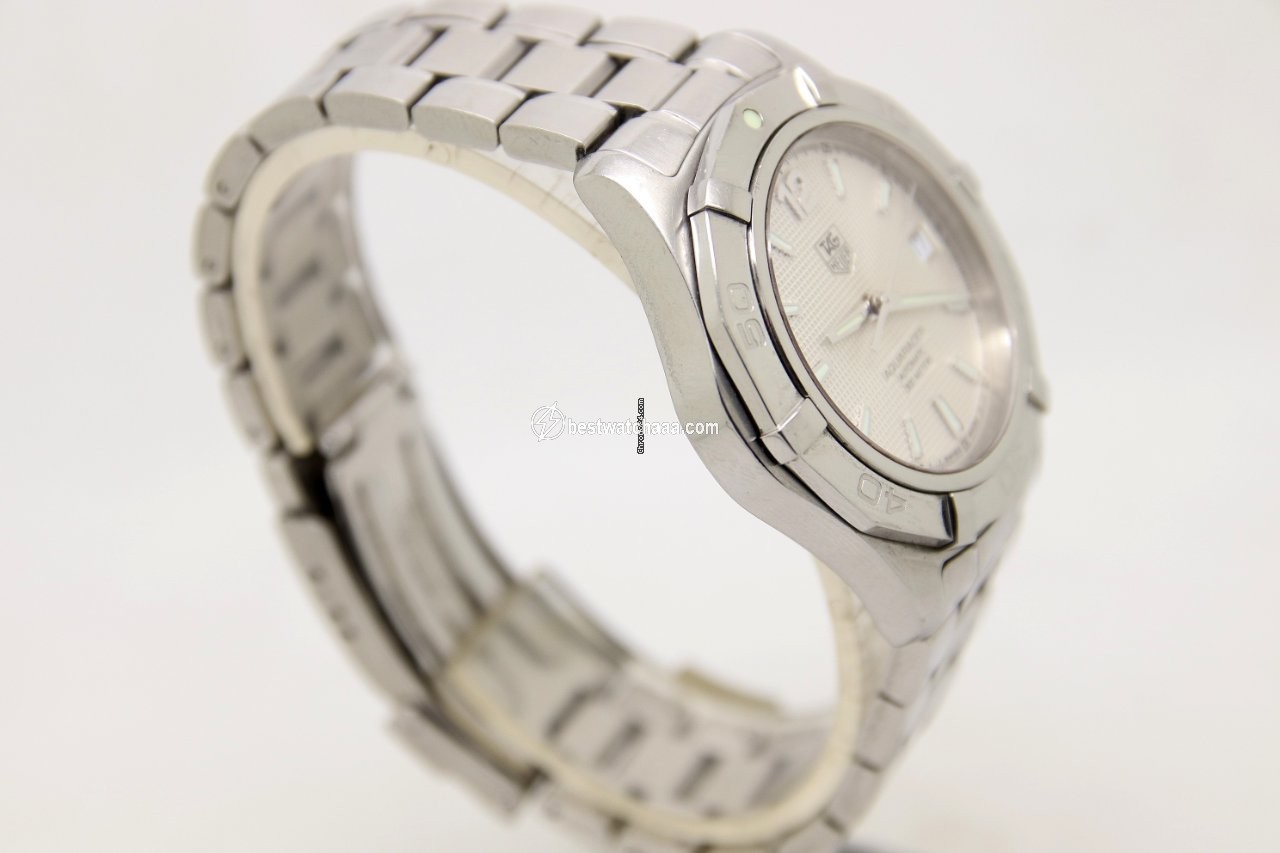 IMG_9081 TAG Heuer Aquaracer 300M Mens watch Unisex Automatic Steel WAF2111 Replica 7
