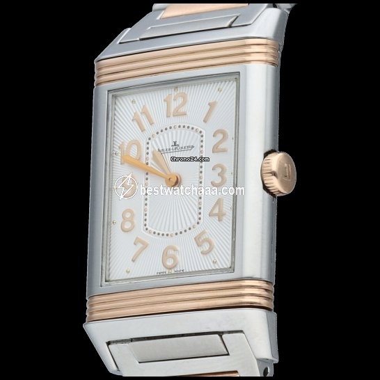 IMG_9081 Jaeger-LeCoultre Grande Reverso Lady Ultra Thin Womens watch Quartz Gold Steel Q3204120 Replica 7
