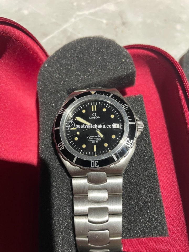 IMG_9081 Omega Seamaster Mens watch Unisex Automatic Steel 368.1042 Replica 7