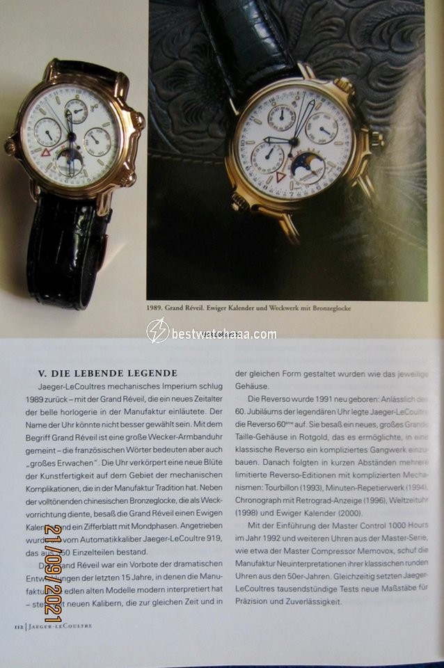 IMG_9081 Jaeger-LeCoultre Mens watch Unisex Automatic Rose gold 180.240.990 Replica 7