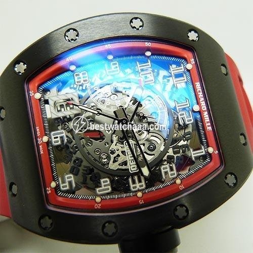 IMG_9081 Richard Mille RM 030 Mens watch Unisex Automatic Titanium RM030 AM Replica 7