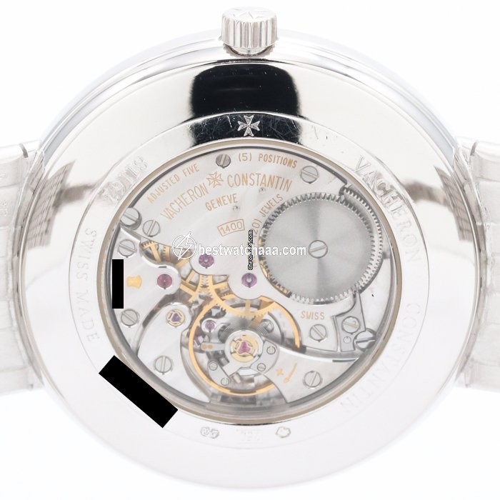 IMG_9081 Vacheron Constantin Patrimony Mens watch Unisex Manual winding White gold 81162 206G-9172 Replica 7