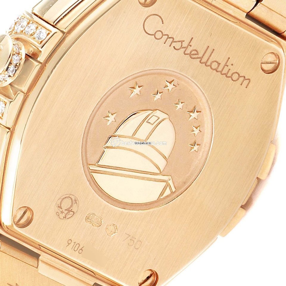 IMG_9081 Omega Constellation Quartz Womens watch Quartz Rose gold 123.55.24.60.55.011 Replica 7