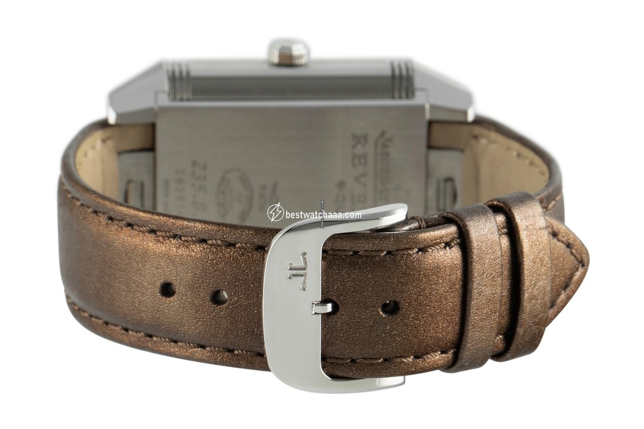 IMG_9081 Jaeger-LeCoultre Reverso Squadra Lady Duetto Womens watch Automatic Steel 235.8.76 Replica 7