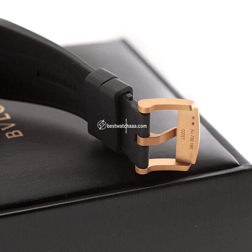 IMG_9081 Bulgari Octo Mens watch Unisex Automatic Rose gold 103203 Replica 7