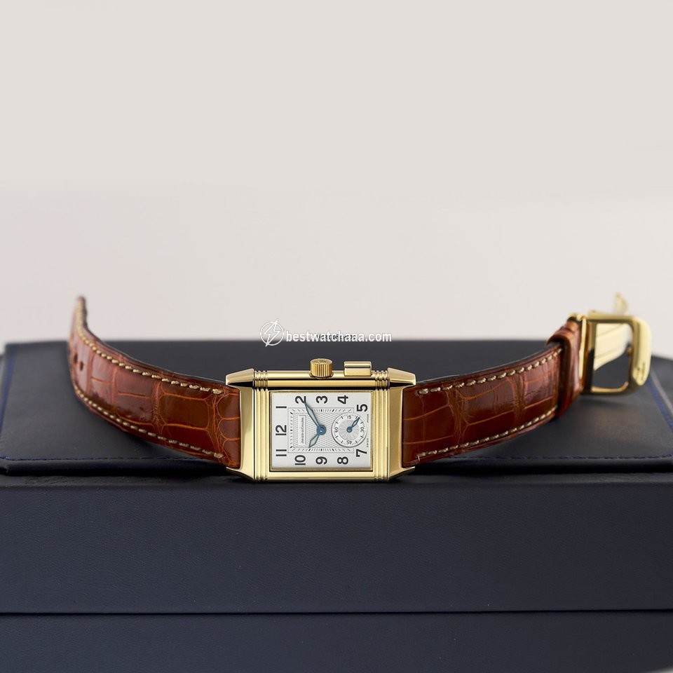 IMG_9081 Jaeger-LeCoultre Reverso Memory Manual winding Yellow gold 255.140.822B 255.1.82 Replica 7