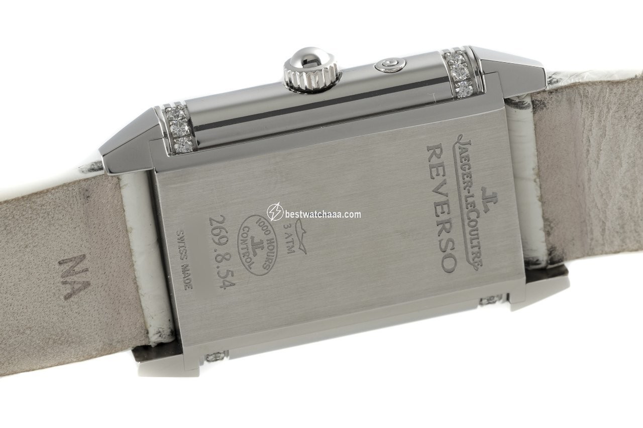 IMG_9081 Jaeger-LeCoultre Reverso Mens watch Unisex Manual winding Steel 269.8.54 Replica 7