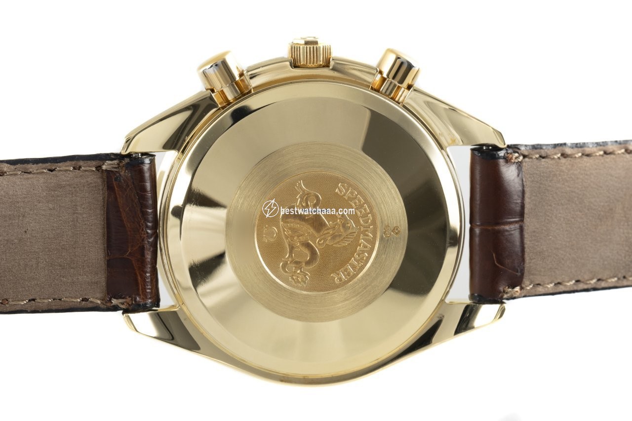 IMG_9081 Omega Speedmaster Date Mens watch Unisex Automatic Yellow gold 3611.20.00 Replica 7