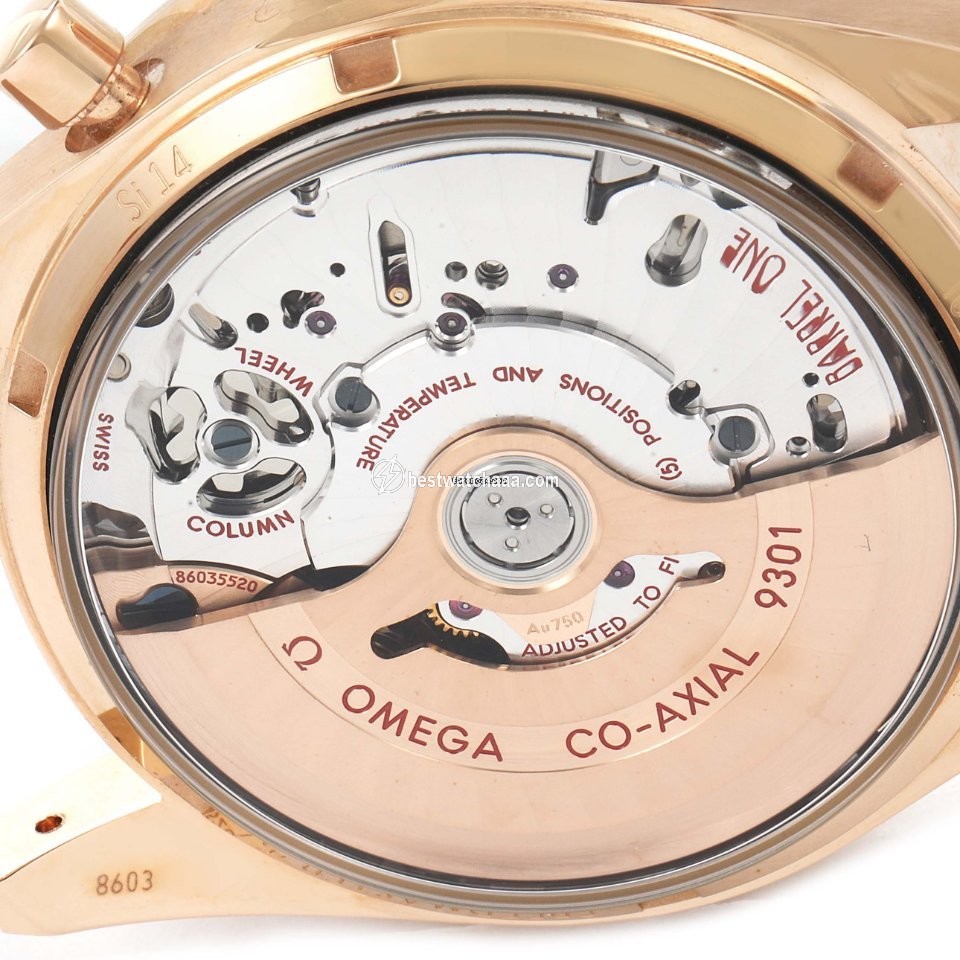 IMG_9081 Omega Speedmaster 57 Mens watch Unisex Automatic Rose gold 331.53.42.51.02.002 Replica 7