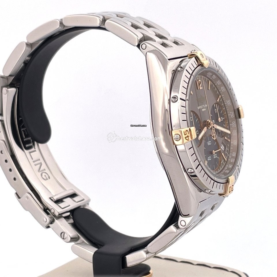 IMG_9081 Breitling Mens watch Unisex Automatic Gold Steel B55046 Replica 7