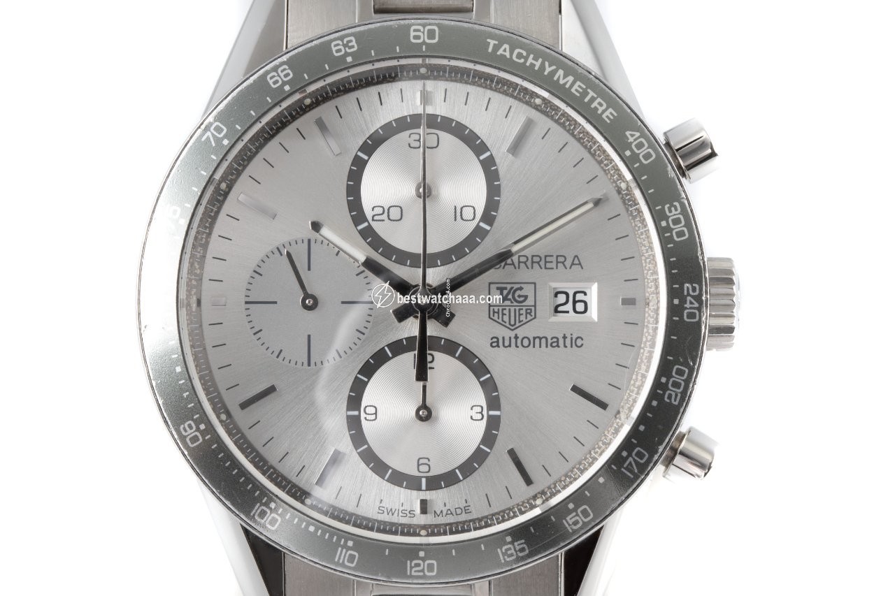IMG_9081 TAG Heuer Carrera Calibre 16 Mens watch Unisex Automatic Steel CV2011-0 Replica 7