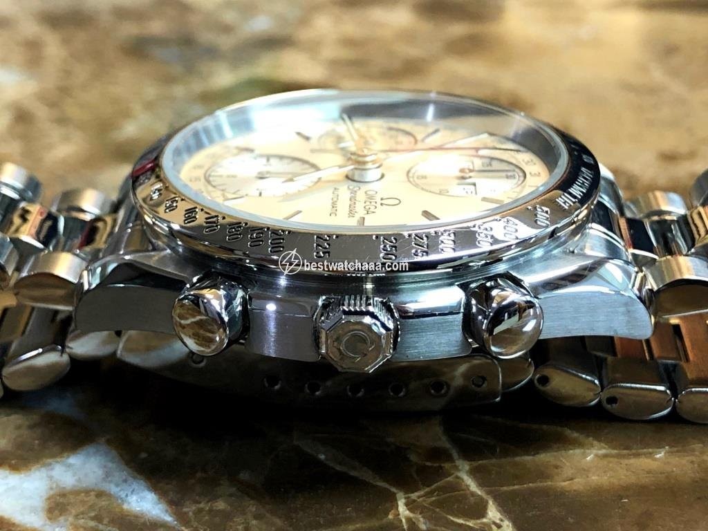 IMG_9081 Omega Speedmaster Day Date Mens watch Unisex Automatic Steel 3521.30 Replica 7