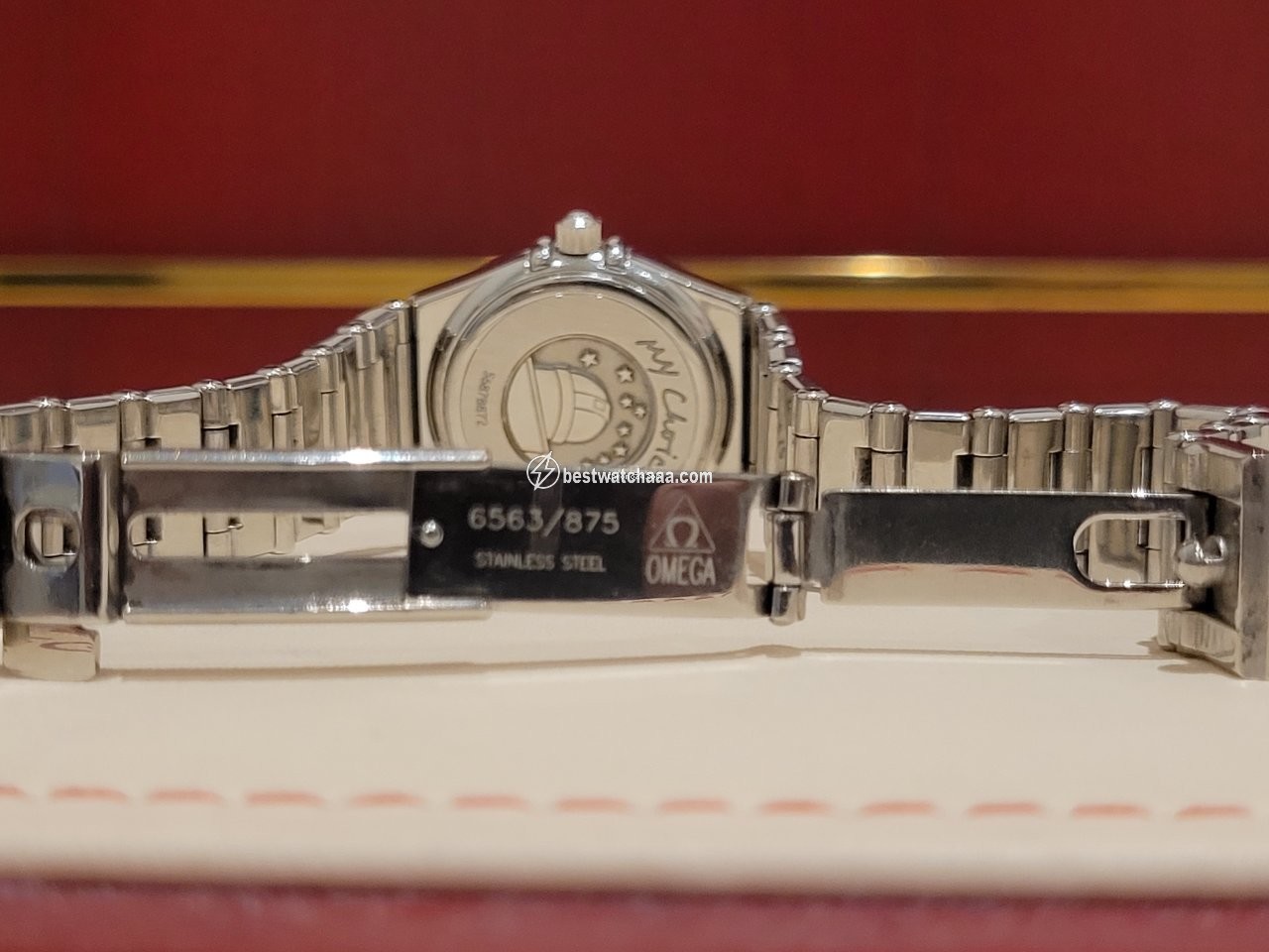 IMG_9081 Omega Constellation Womens watch Quartz Steel 1561.61 Replica 7
