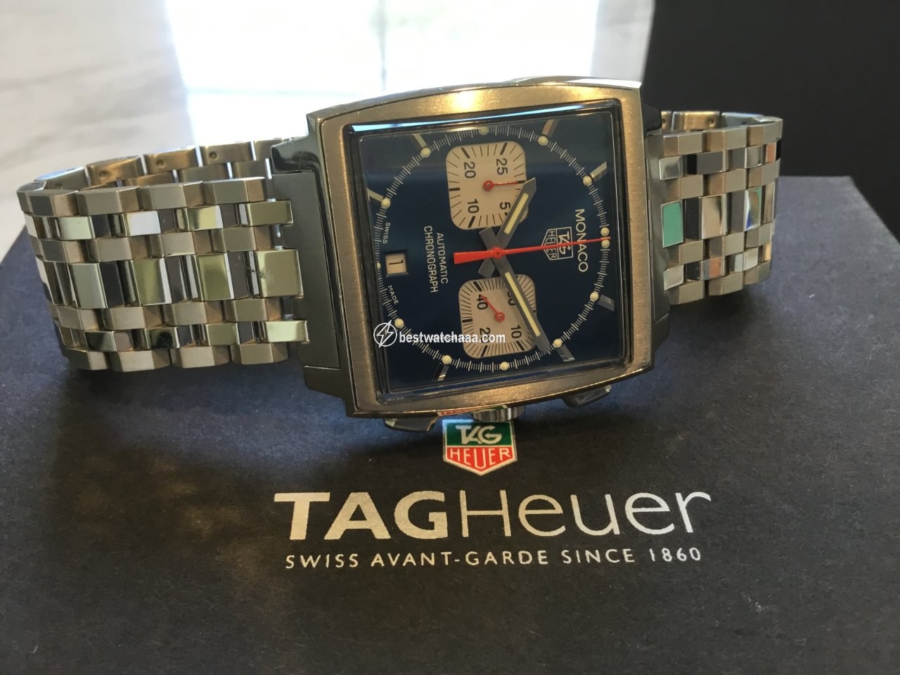 IMG_9081 TAG Heuer Monaco Mens watch Unisex Automatic Steel CW2113.BA0780 Replica 7