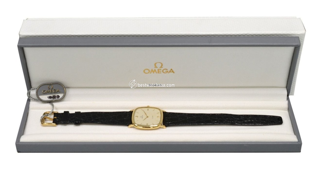 IMG_9081 Omega De Ville Mens watch Unisex Quartz Yellow gold 1953378 3953378 Replica 7
