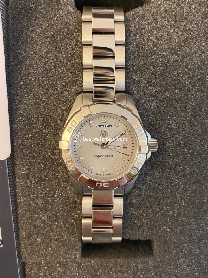IMG_9081 TAG Heuer Aquaracer Lady Womens watch Quartz Steel WBD1414.BA0741 Replica 7