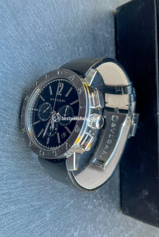 IMG_9081 Bulgari Bulgari Mens watch Unisex Automatic Steel 102043 Replica 7