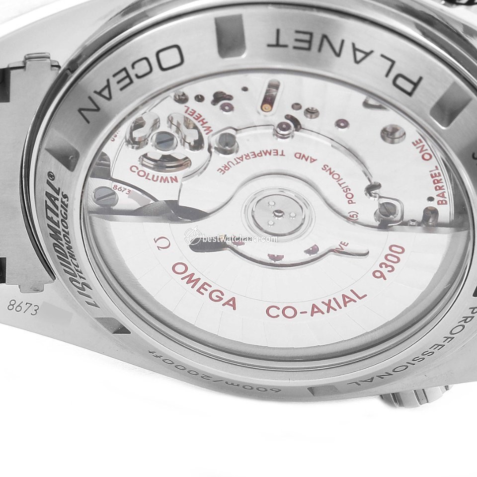 IMG_9081 Omega Seamaster Planet Ocean Chronograph Mens watch Unisex Automatic Titanium 232.90.46.51.03.001 Replica 7