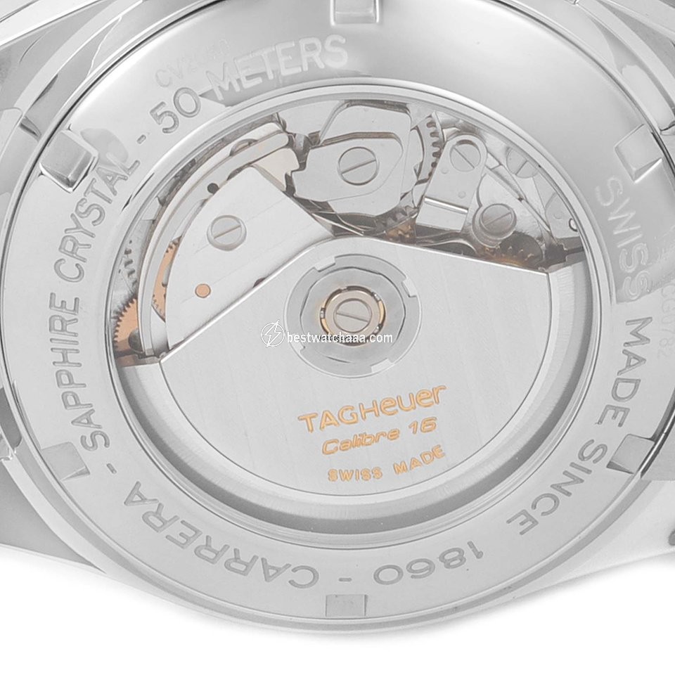 IMG_9081 TAG Heuer Carrera Calibre 16 Mens watch Unisex Automatic Steel CV2050.BD0789 Replica 7