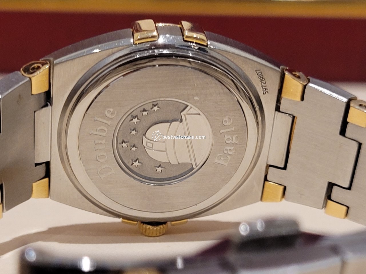IMG_9081 Omega Constellation Womens watch Quartz Steel 13897500 Replica 7