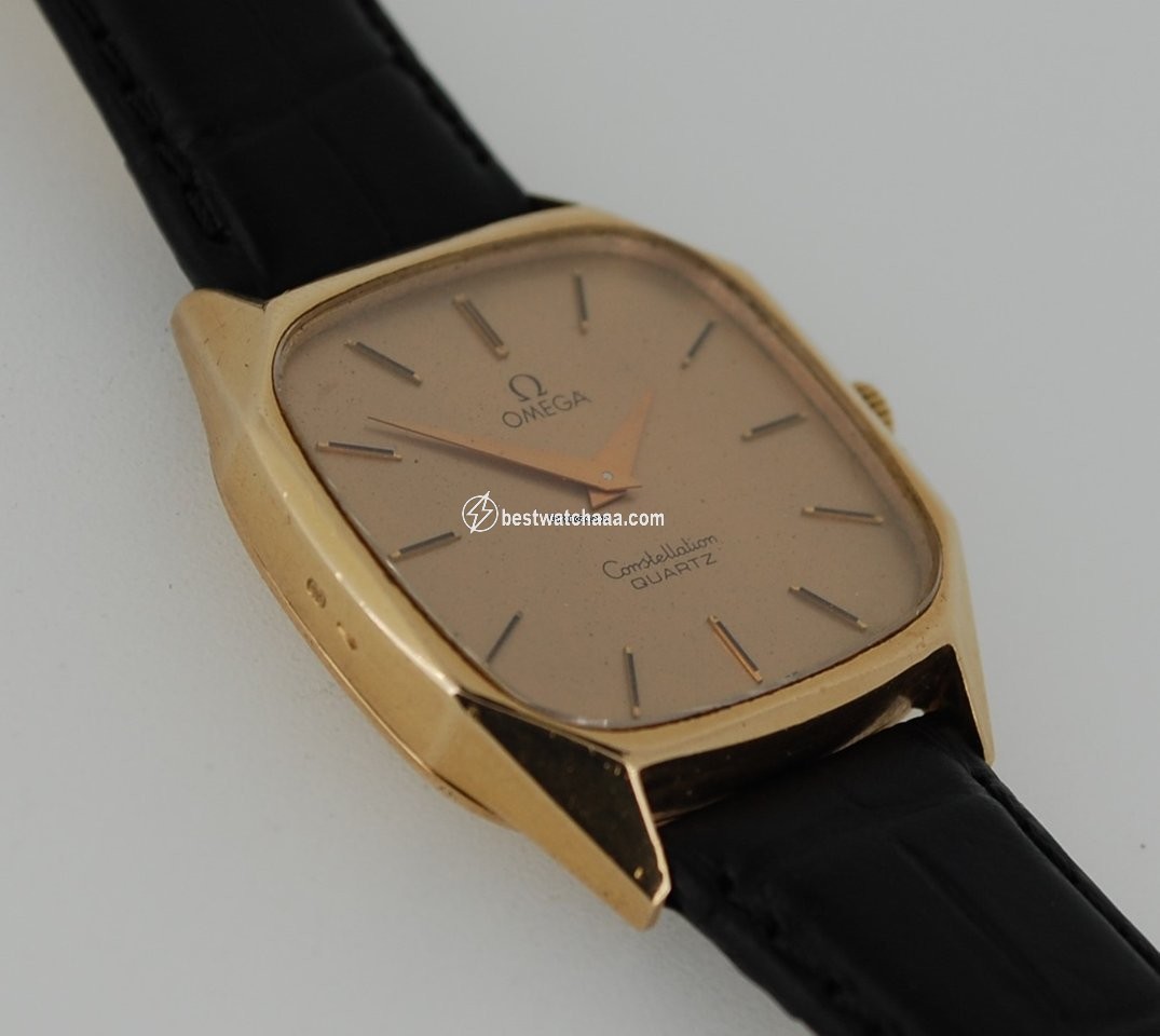 IMG_9081 Omega Constellation Mens watch Unisex Quartz Yellow gold 191.0014 Replica 7