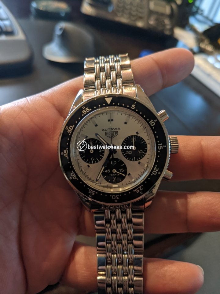 IMG_9081 TAG Heuer Autavia Mens watch Unisex Automatic Steel CBE2111.BA0687 Replica 7