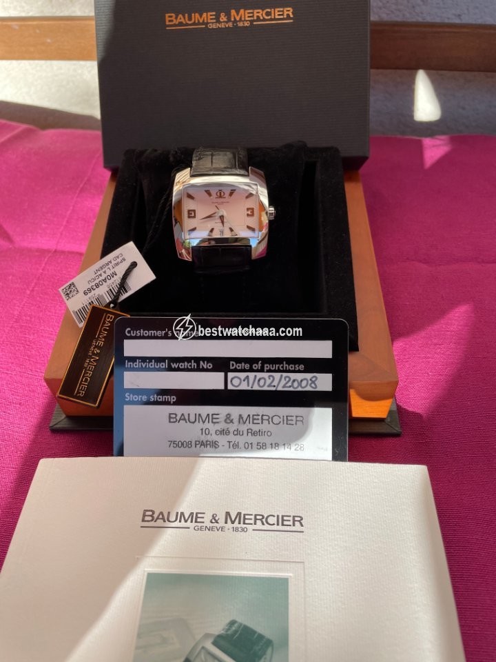 IMG_9081 Baume & Mercier Hampton Mens watch Unisex Automatic Steel M0A08369 Replica 7